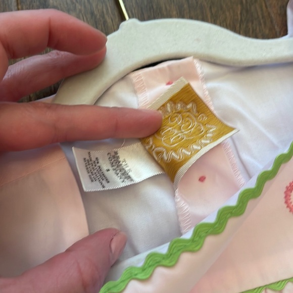 NWOT TBBC Rosemary Ric Rac Dress with Frog Applique $ firm - Picture 3 of 8